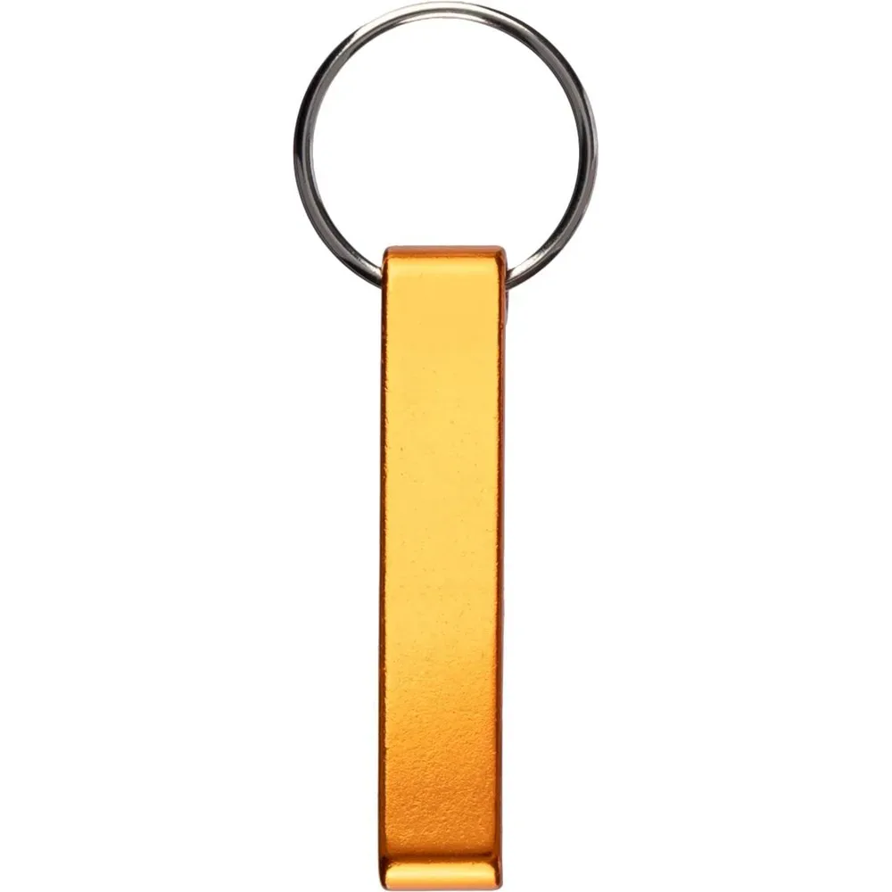Gerecycled aluminium sleutelhanger Anneliese oranje - Hidalgo-werbeartikel Gerecycled aluminium sleutelhanger Anneliese, oranje