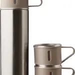 Thermosfles-set | Rvs | 420 ml + 2 bekers