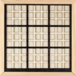 Sudokuspel Christa | Hout — productfoto 2