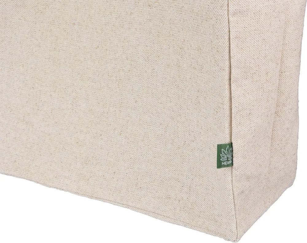 Strandtas Ludwig | Hennep | 20 l productfoto 4 - Hidalgo-werbeartikel Strandtas Ludwig | Hennep | 20 l — productfoto 4