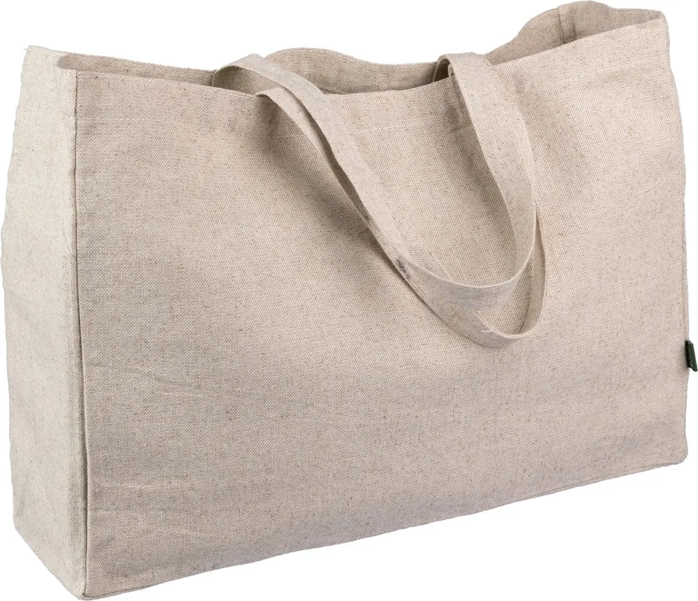 Strandtas Ludwig | Hennep | 20 l productfoto 5 - Hidalgo-werbeartikel Strandtas Ludwig | Hennep | 20 l — productfoto 5