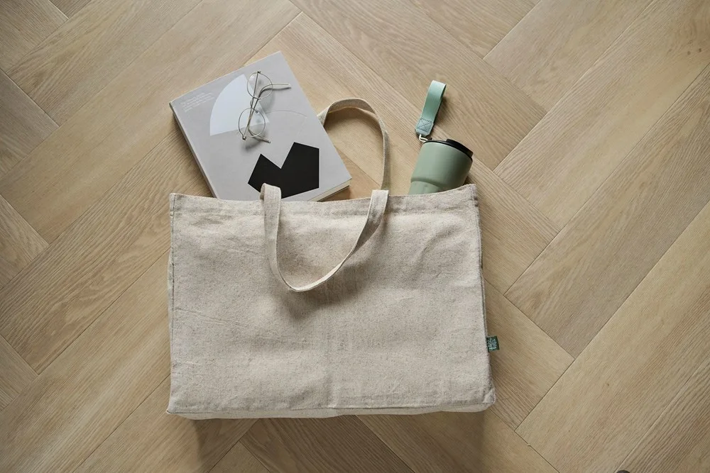 Strandtas Ludwig | Hennep | 20 l productfoto 6 - Hidalgo-werbeartikel Strandtas Ludwig | Hennep | 20 l — productfoto 6