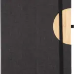 Notitieboek Ernst | Gerecycled | A5 | Telefoonhouder, zwart