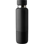Geïsoleerde fles Lieselotte | 500 ml zwart - Hidalgo-werbeartikel Geïsoleerde fles Lieselotte | 500 ml, zwart