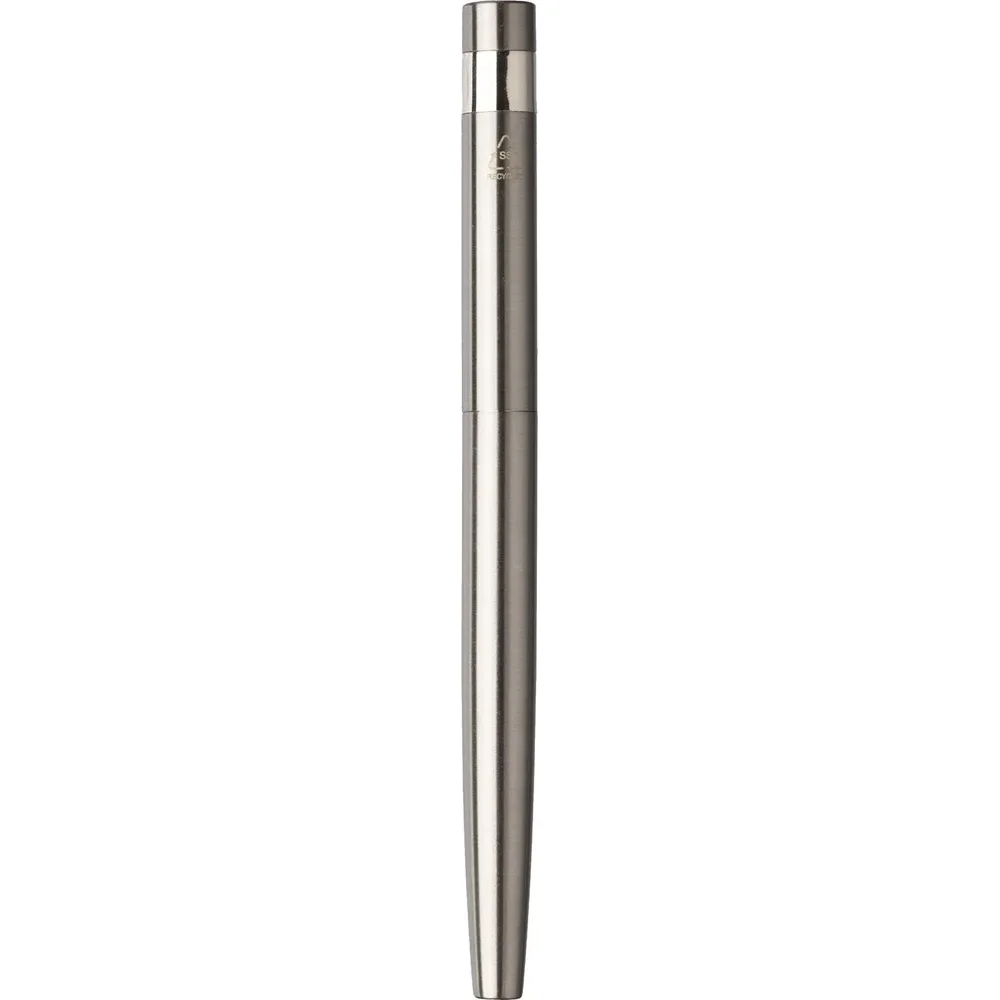 Schrijfset Fritz | Gerecycled rvs | Draaibalpen en rollerball productfoto 3 - Hidalgo Schrijfset Fritz | Gerecycled rvs | Draaibalpen en rollerball — productfoto 3