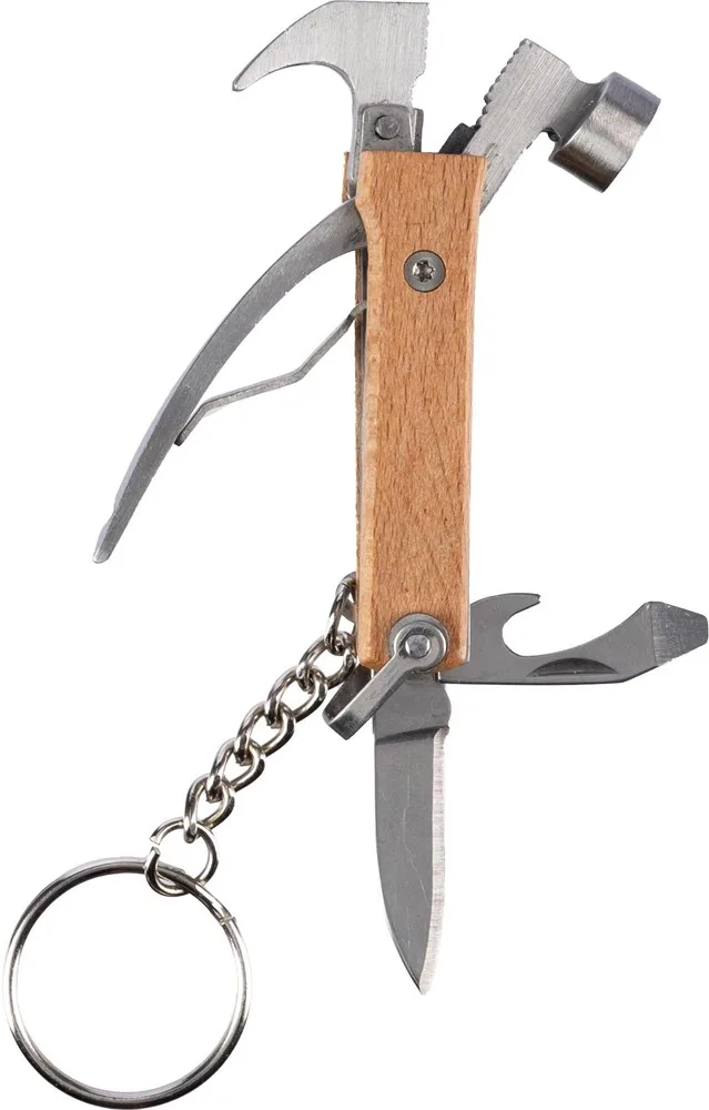 Sleutelhanger Heinrich | Bamboe | Multitool productfoto 2 - Hidalgo Sleutelhanger Heinrich | Bamboe | Multitool — productfoto 2