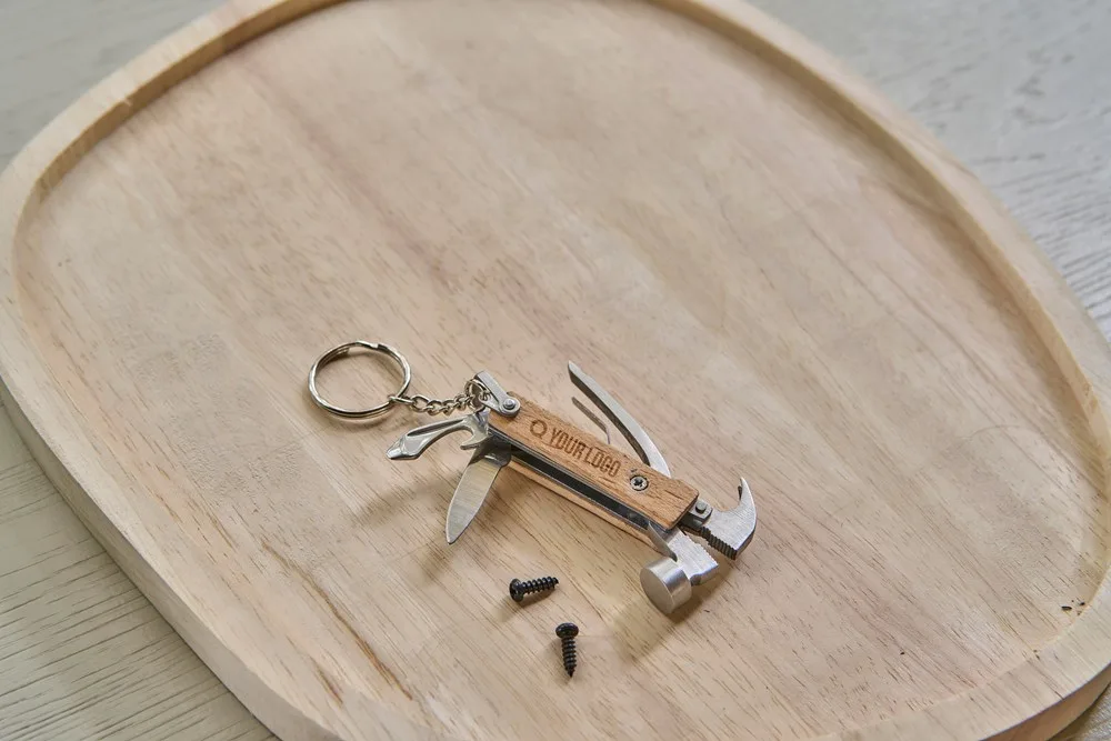 Sleutelhanger Heinrich | Bamboe | Multitool productfoto 4 - Hidalgo Sleutelhanger Heinrich | Bamboe | Multitool — productfoto 4