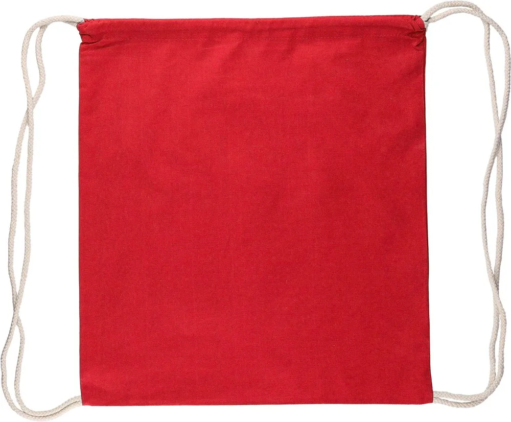 Rugzakje met trekkoord Bridget | Katoen | OEKO-TEX | 7 l productfoto 2 - Hidalgo-werbeartikel Rugzakje met trekkoord Bridget | Katoen | OEKO-TEX | 7 l — productfoto 2