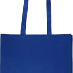 Katoen (220 gsm) boodschappentas Isaac, blauw