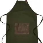 Schort Maria | Canvas | Waterafstotend, groen