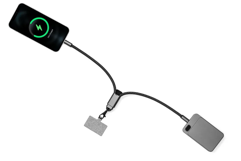 BrandCharger oplaadkabel Lany Wristband | USB-C productfoto 3 - Hidalgo-werbeartikel BrandCharger oplaadkabel Lany Wristband | USB-C — productfoto 3