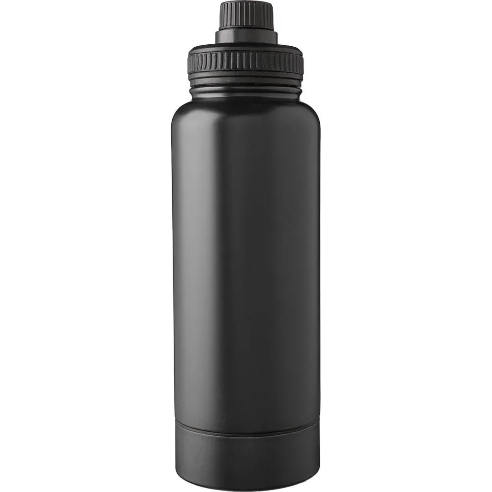Drinkfles Nathaniel | 1 l zwart - Hidalgo-werbeartikel Drinkfles Nathaniel | 1 l, zwart
