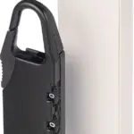 Hangslot April | Zink | Cijfercode — productfoto 5