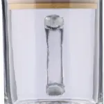 Drinkbeker Ashley | Gerecycled glas | Bamboe deksel | 300 ml — productfoto 2