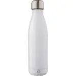 Dubbelwandige fles Lombok | Gerecycled | 500 ml, wit