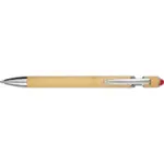 Bamboe balpen Darren rood - Hidalgo-werbeartikel Bamboe balpen Darren, rood