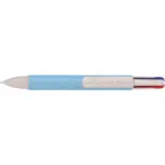 Balpen Deborah | Gerecycled karton en tarwestro | 4 kleuren — productfoto 2