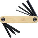 Fietsreparatieset Edna | 7 stuks | Bamboe — productfoto 3