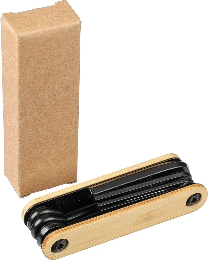 Fietsreparatieset Edna | 7 stuks | Bamboe productfoto 8 - Hidalgo-werbeartikel Fietsreparatieset Edna | 7 stuks | Bamboe — productfoto 8