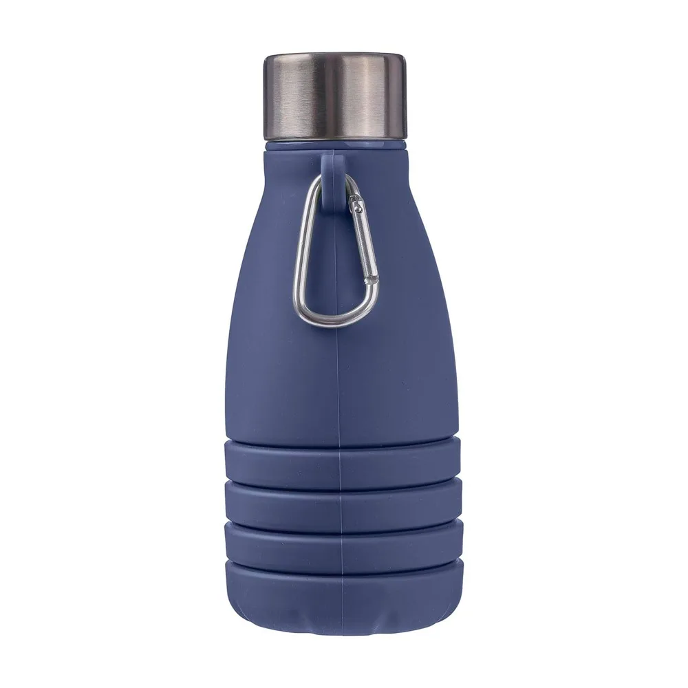 Opvouwbare fles Erin | 550 ml, blauw