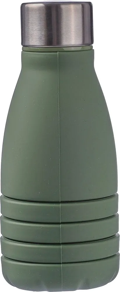Opvouwbare fles Erin | 550 ml groen - Bidons & Shakers Opvouwbare fles Erin | 550 ml, groen