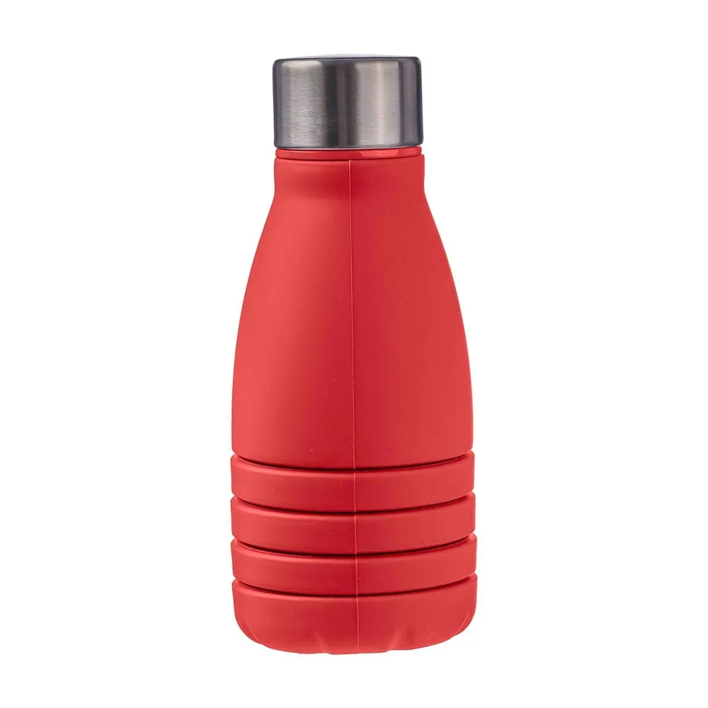 Opvouwbare fles Erin | 550 ml rood - Bidons & Shakers Opvouwbare fles Erin | 550 ml, rood