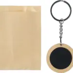 Sleutelhanger Gene | Bamboe | Rond — productfoto 5