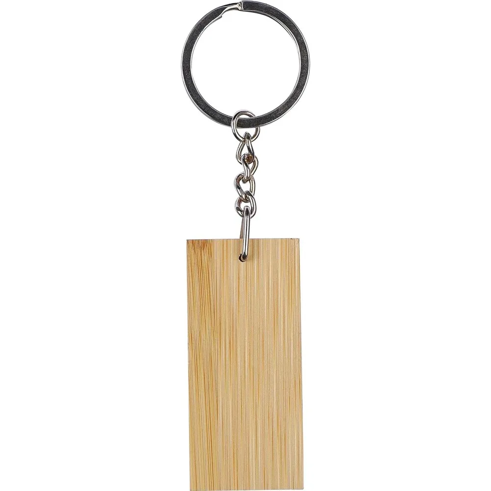 Sleutelhanger Geoffrey | Bamboe productfoto 2 - Hidalgo-werbeartikel Sleutelhanger Geoffrey | Bamboe — productfoto 2