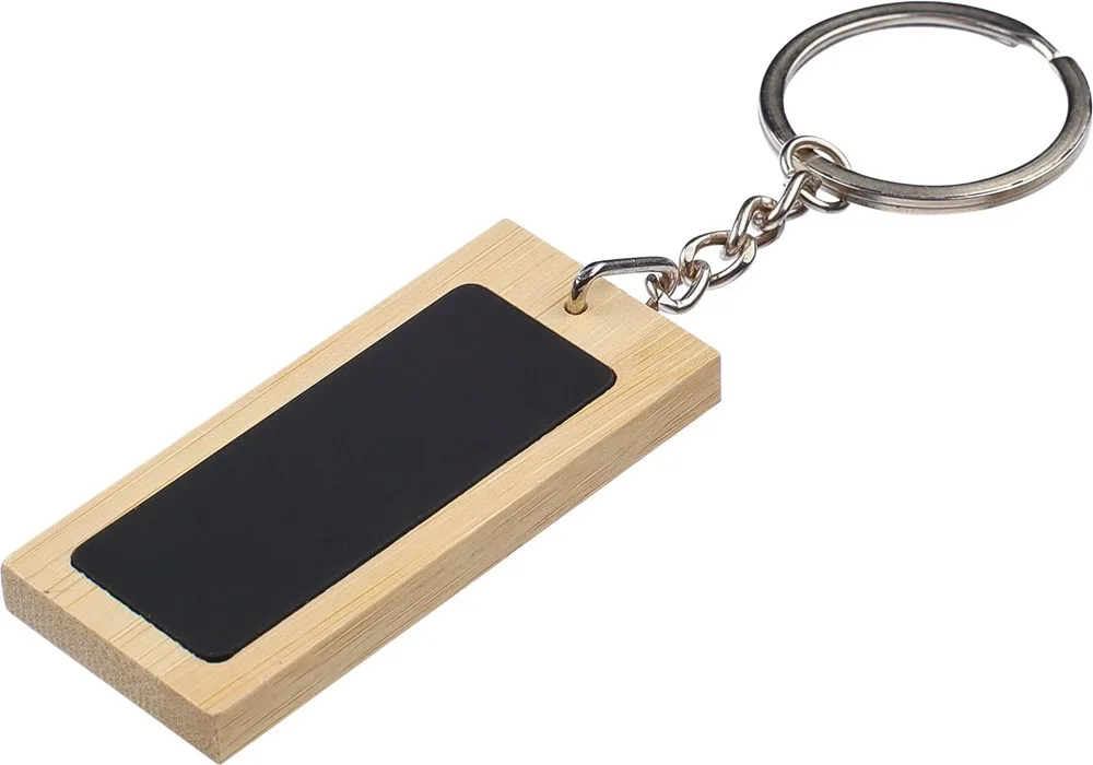 Sleutelhanger Geoffrey | Bamboe productfoto 3 - Hidalgo-werbeartikel Sleutelhanger Geoffrey | Bamboe — productfoto 3