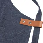 Denim schort (280 g/m²) Greg — productfoto 9