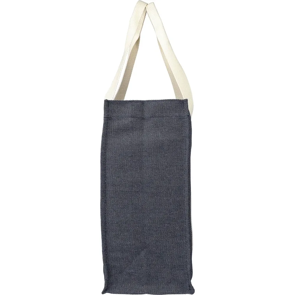 Shopper Gretchen | Denim | 19 l productfoto 3 - Katoenendraagtassen Shopper Gretchen | Denim | 19 l — productfoto 3