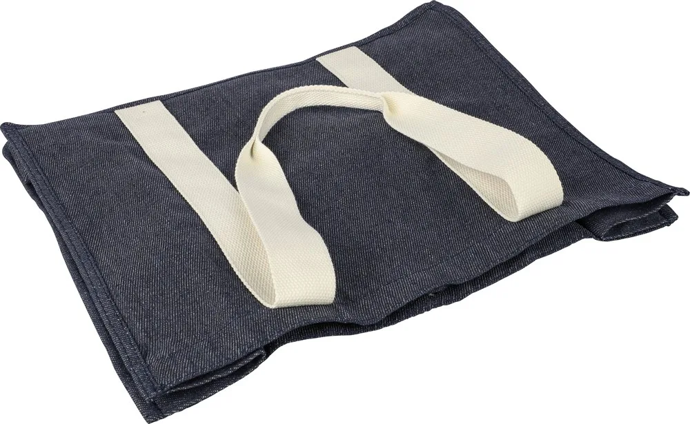 Shopper Gretchen | Denim | 19 l productfoto 4 - Katoenendraagtassen Shopper Gretchen | Denim | 19 l — productfoto 4