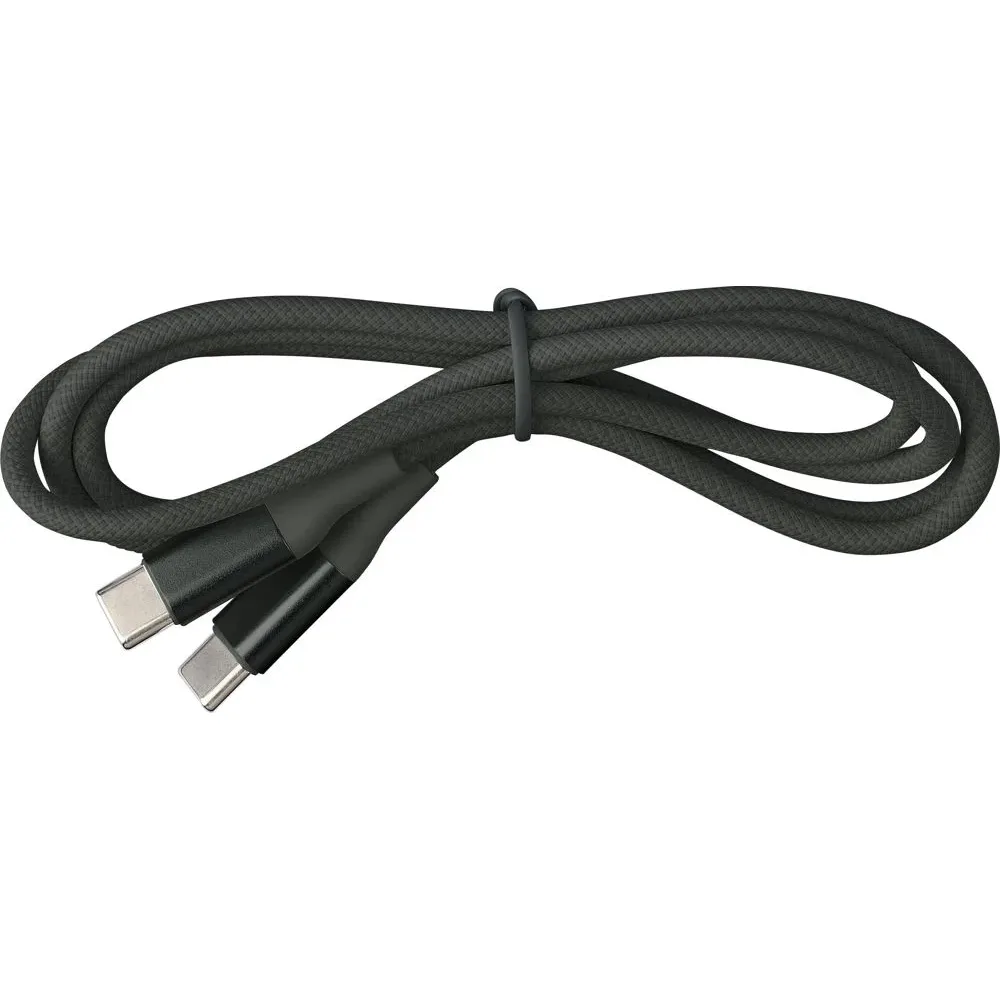 Oplaadkabel Jacob | Nylon | USB-C productfoto 2 - Hidalgo-werbeartikel Oplaadkabel Jacob | Nylon | USB-C — productfoto 2