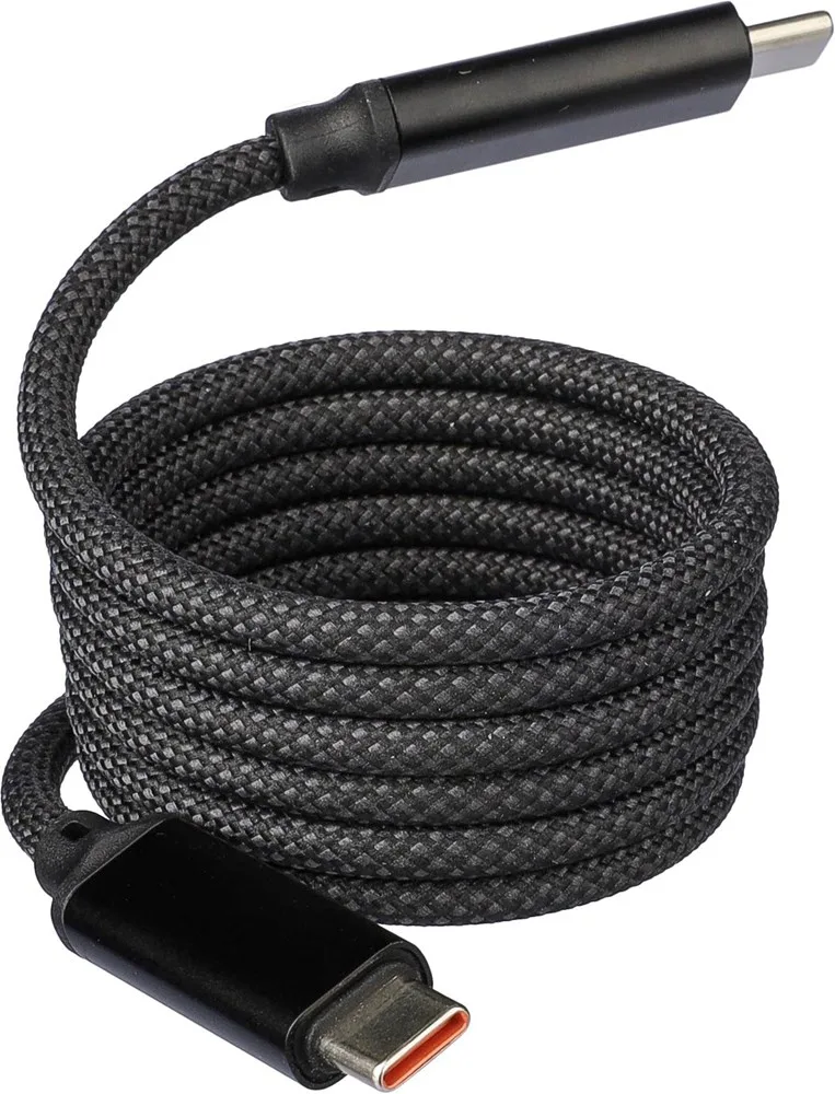 Oplaadkabel Janet | Nylon | Magnetisch | USB-C productfoto 3 - Hidalgo-werbeartikel Oplaadkabel Janet | Nylon | Magnetisch | USB-C — productfoto 3