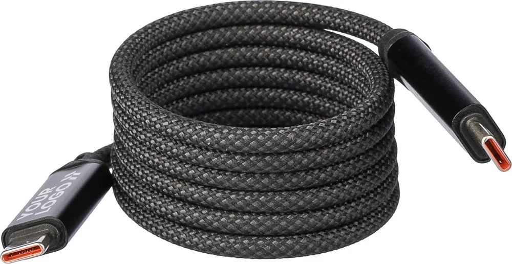 Oplaadkabel Janet | Nylon | Magnetisch | USB-C productfoto 4 - Hidalgo-werbeartikel Oplaadkabel Janet | Nylon | Magnetisch | USB-C — productfoto 4