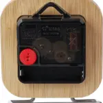 Bureauklok Jenny | Bamboe — productfoto 3