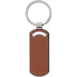 Sleutelhanger Jill | Gerecycled | Leer | Ovaal — productfoto 2