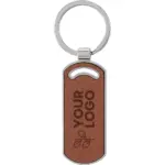 Sleutelhanger Jill | Gerecycled | Leer | Ovaal — productfoto 5