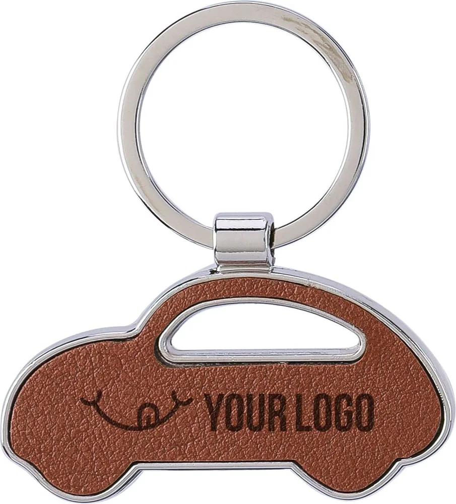 Sleutelhanger Joan | Gerecycled | Leer | Auto productfoto 3 - Hidalgo-werbeartikel Sleutelhanger Joan | Gerecycled | Leer | Auto — productfoto 3