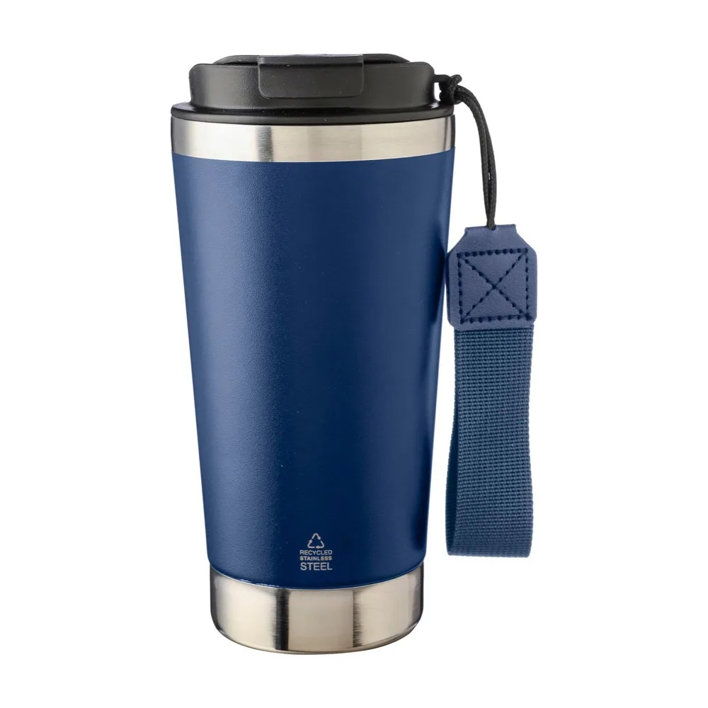 Dubbelwandige thermosbeker Kayla | Gerecycled | 500 ml productfoto 2 - Hidalgo-werbeartikel Dubbelwandige thermosbeker Kayla | Gerecycled | 500 ml — productfoto 2