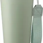 Dubbelwandige thermosbeker Kayla | Gerecycled | 500 ml pastel groen - Hidalgo-werbeartikel Dubbelwandige thermosbeker Kayla | Gerecycled | 500 ml, pastel groen