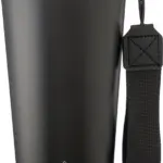 Dubbelwandige thermosbeker Kayla | Gerecycled | 500 ml zwart - Hidalgo-werbeartikel Dubbelwandige thermosbeker Kayla | Gerecycled | 500 ml, zwart