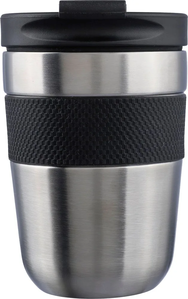 Drinkbeker Keith | Rvs | 300 ml | Siliconen grip