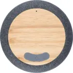 Draadloze speaker Lyle | Gerecycled | Bamboe — productfoto 3