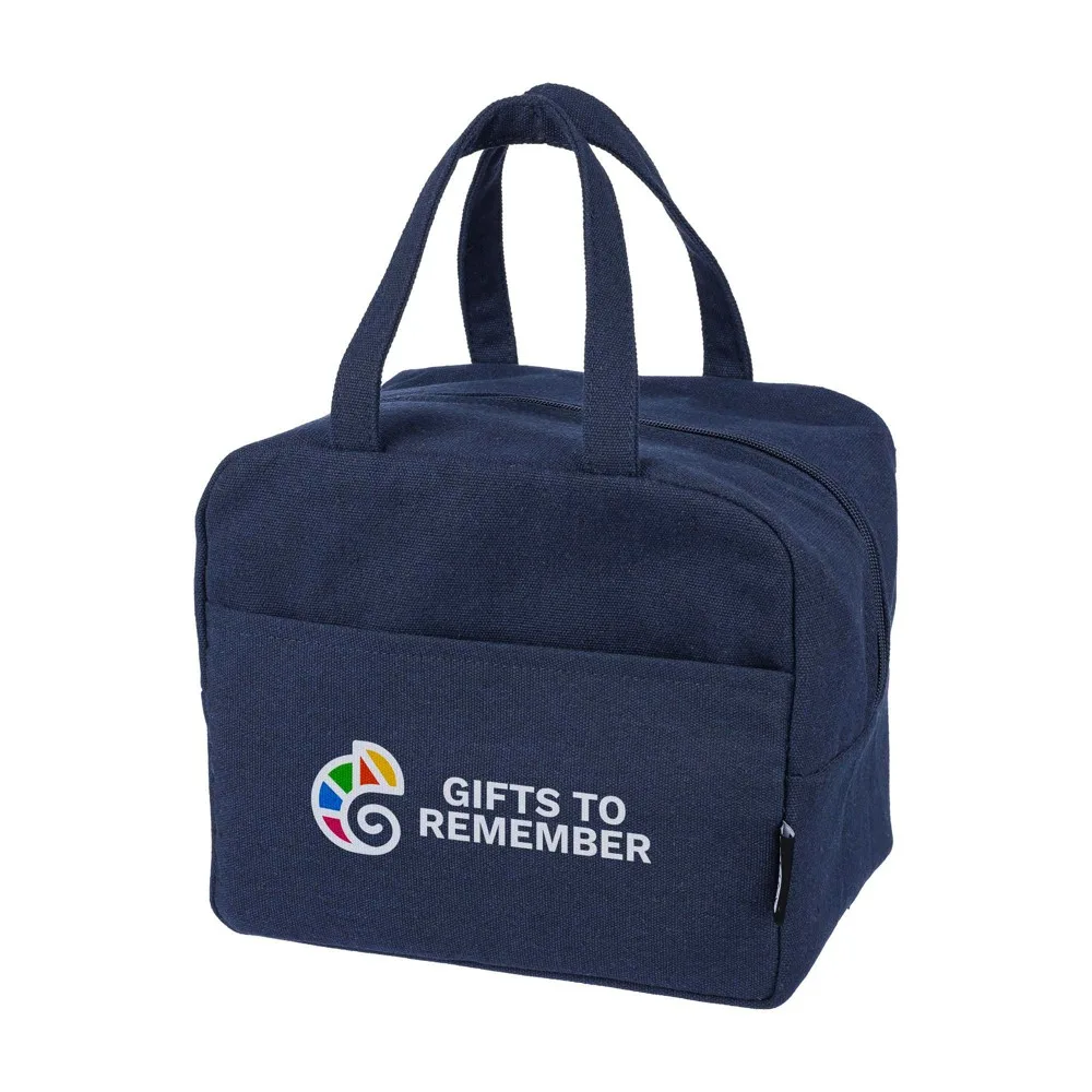 Kühltasche Elowen bedrucken Isoliert Polycotton Recycelt 8L — Produktfoto 17