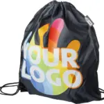 Printed Drawstring Backpack Enrique Recycled rPET 5L Durable — product photo 9