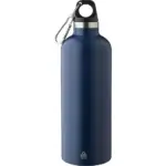 Fles Lysandra | Gerecycled rvs | 500 ml | 12h koud 8h warm blauw - Hidalgo-werbeartikel Fles Lysandra | Gerecycled rvs | 500 ml | 12h koud, 8h warm, blauw