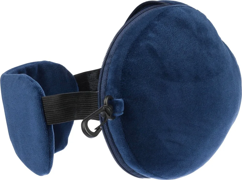 Reiskussen Leontine | 2-in-1 met slaapmasker productfoto 4 - Hidalgo-werbeartikel Reiskussen Leontine | 2-in-1 met slaapmasker — productfoto 4