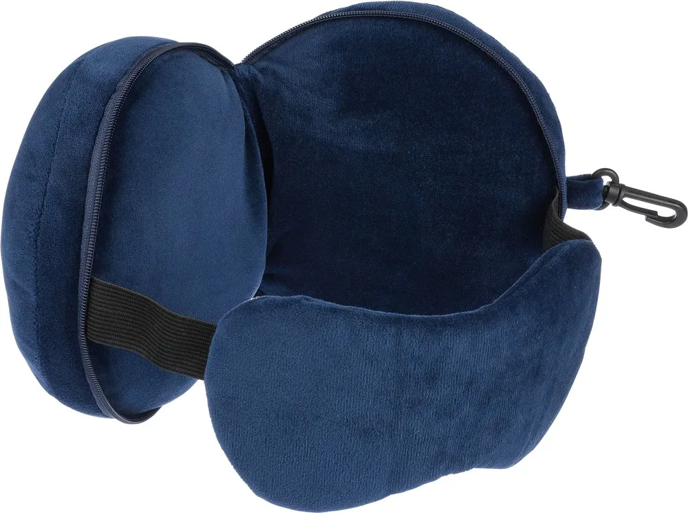 Reiskussen Leontine | 2-in-1 met slaapmasker productfoto 6 - Hidalgo-werbeartikel Reiskussen Leontine | 2-in-1 met slaapmasker — productfoto 6