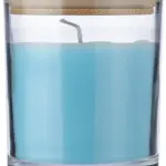 Kaars Riven | Glas met bamboe deksel — productfoto 2